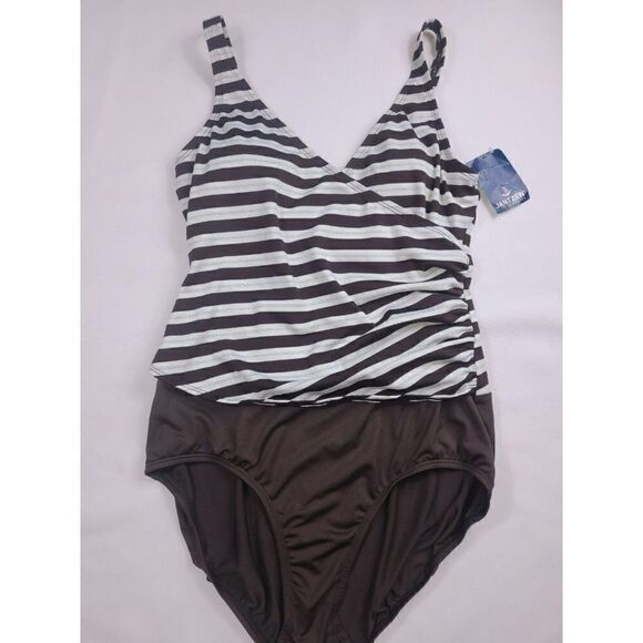JANTZEN  One-Piece Swimsuit Sz.14 - Picture 1 of 6